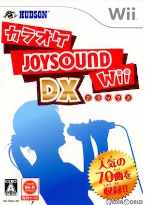 WII遊戲《カラオケJOYSOUND Wii DX》封面