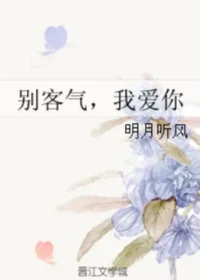 明月聽風《別客氣，我愛你》晉江封面