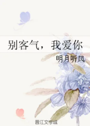 明月聽風《別客氣，我愛你》晉江封面