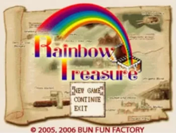 RM遊戲《彩虹寶藏》標題畫面