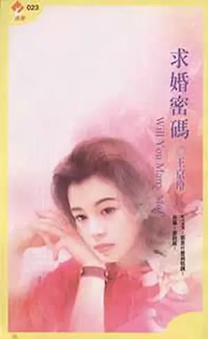 王京玲《求婚密碼》封面