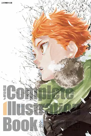 《排球少年!! Complete Illustration Book 結束與起始》畫冊封面