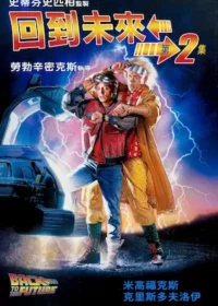 美國科幻電影《回到未來II》（回到未來2）台版宣傳海報