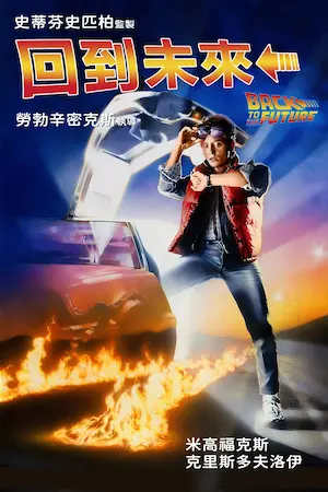 美國科幻電影《回到未來》宣傳海報